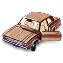 Ford Cortina GT Icon 128x128 png